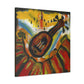 Ukelele Splendour Ablaze - Canvas