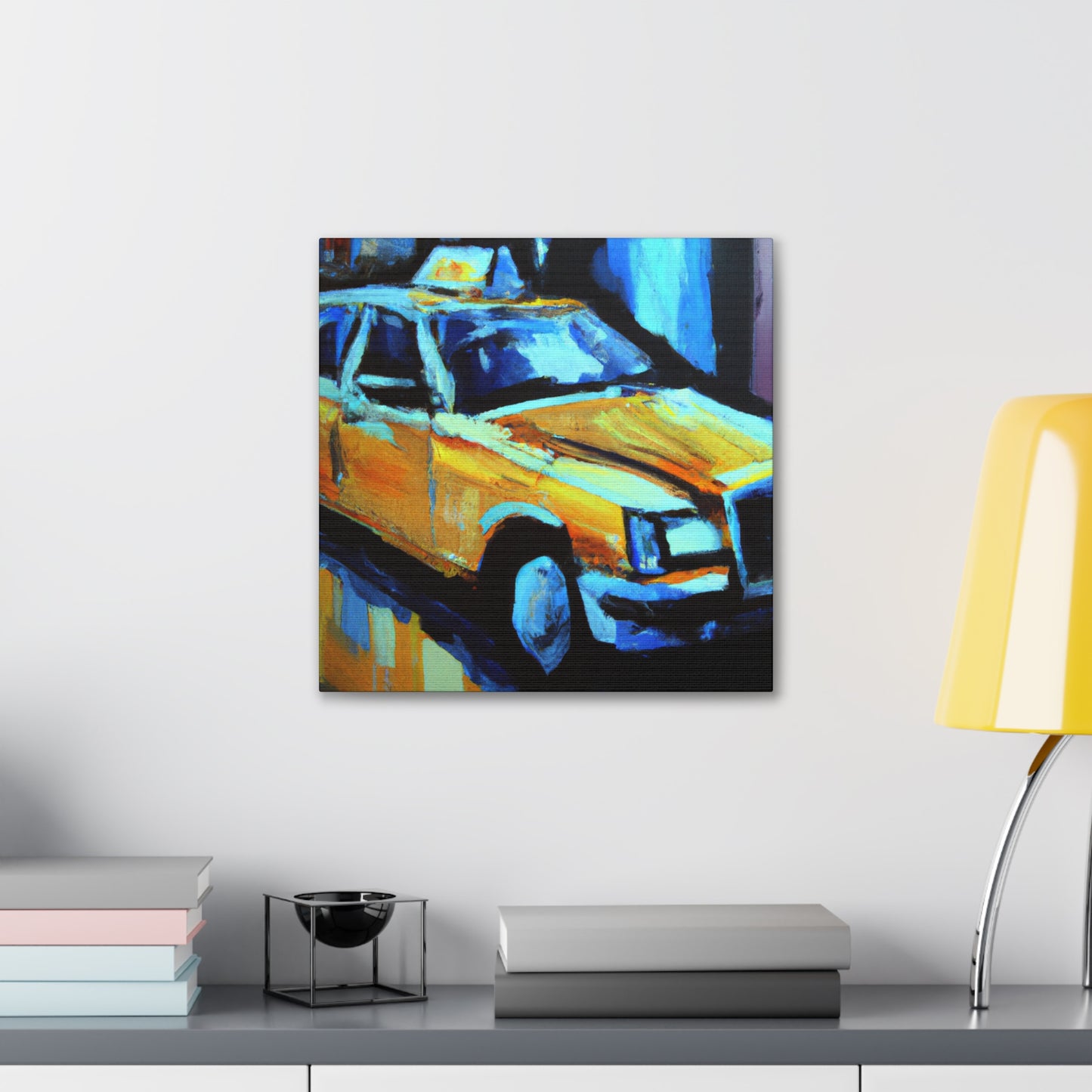 The Taxi Ride Home - Canvas