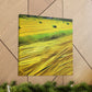 Sunlit Hay Field Dream - Canvas