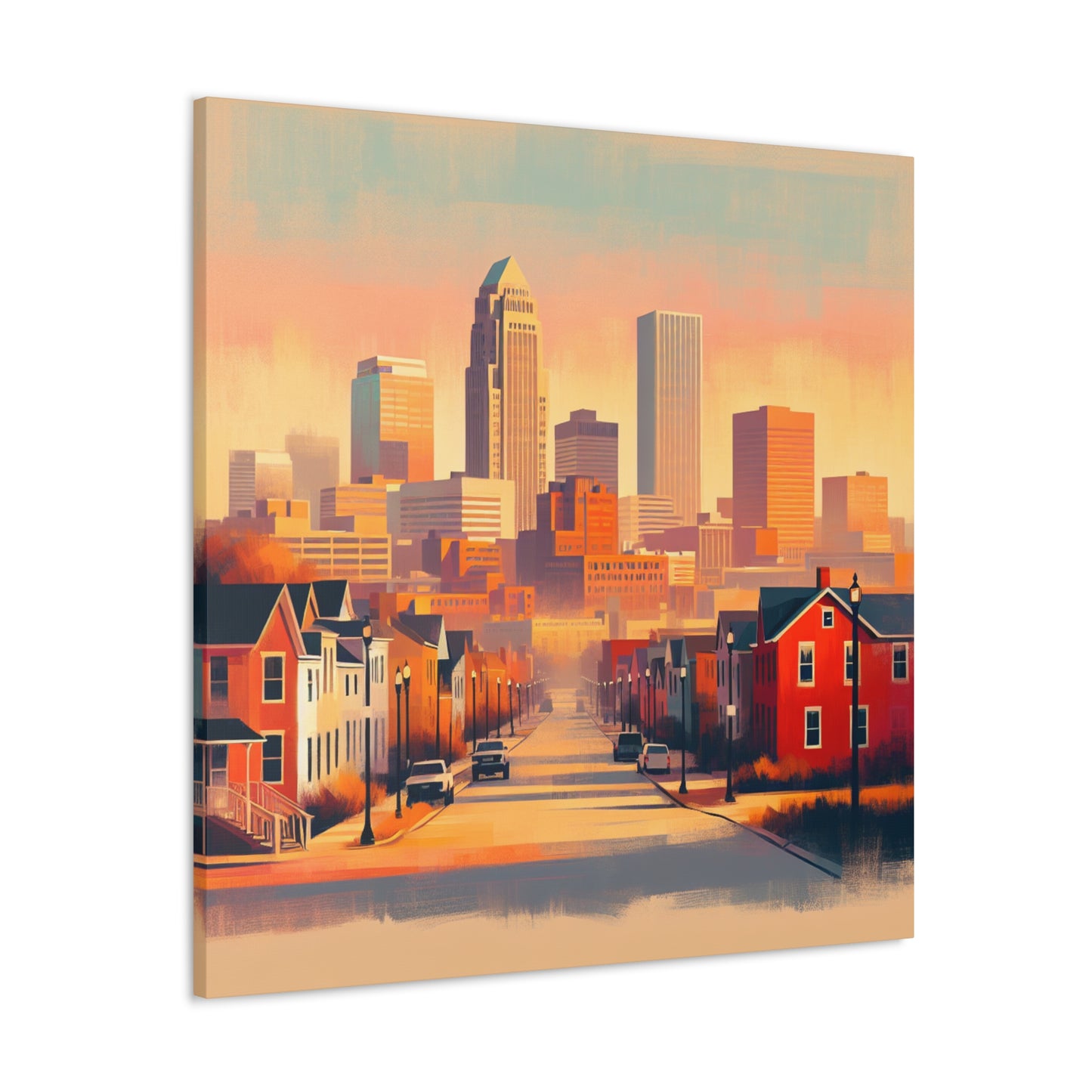 "Sublime Serenity of Omaha" - Canvas