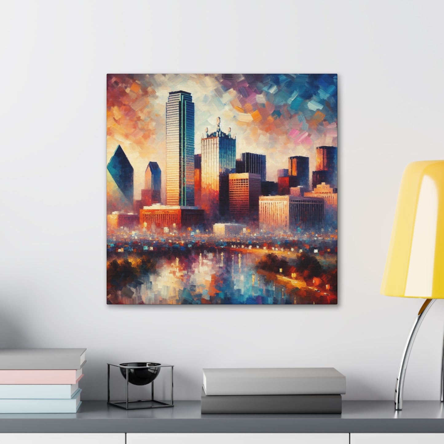 "Dallas Dreamscapes Delight" - Canvas