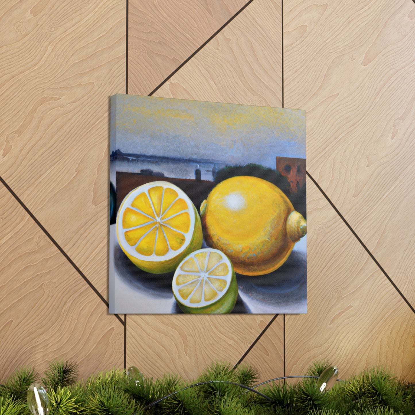 Lemon Hyperrealism Splendor - Canvas