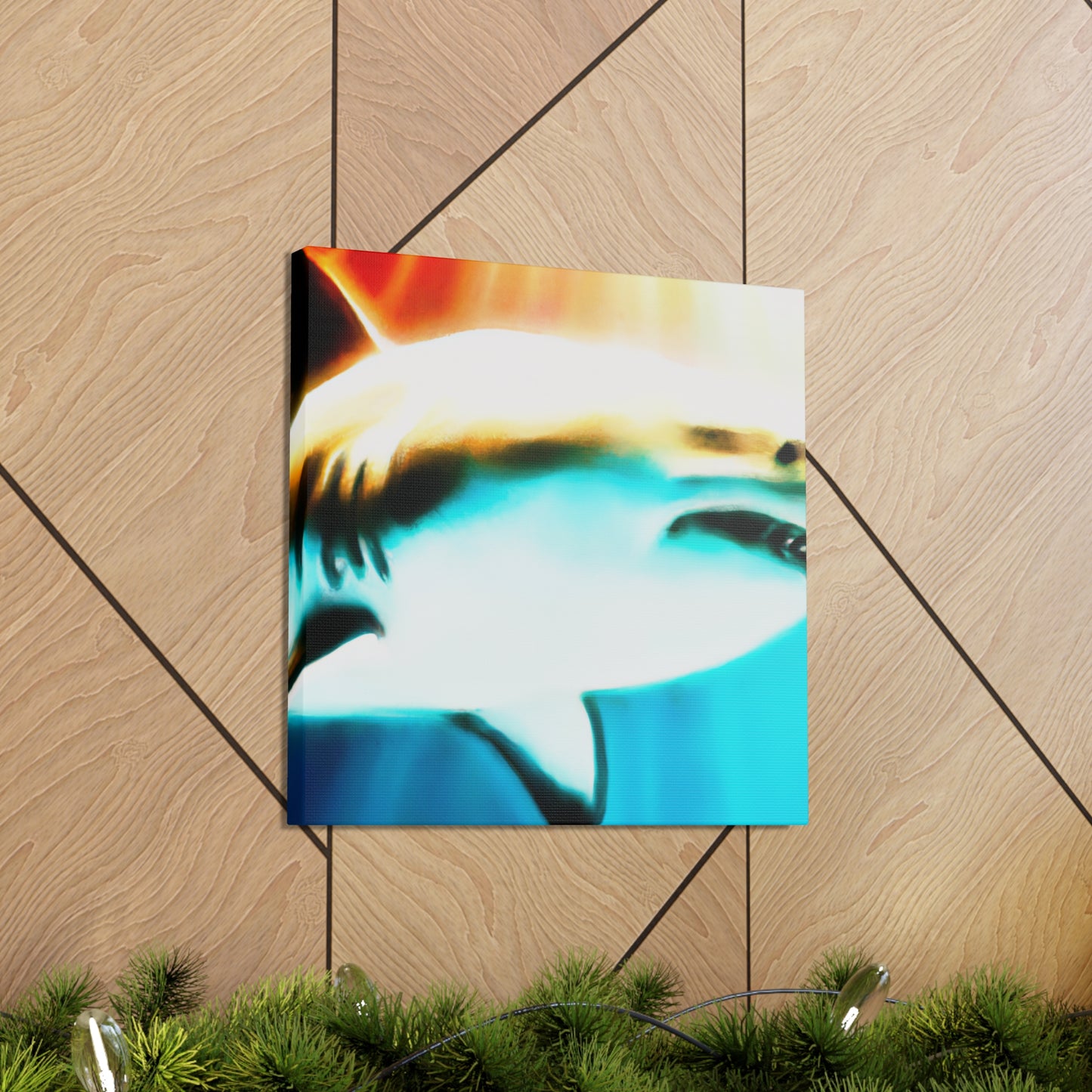 Great White Majesty. - Canvas