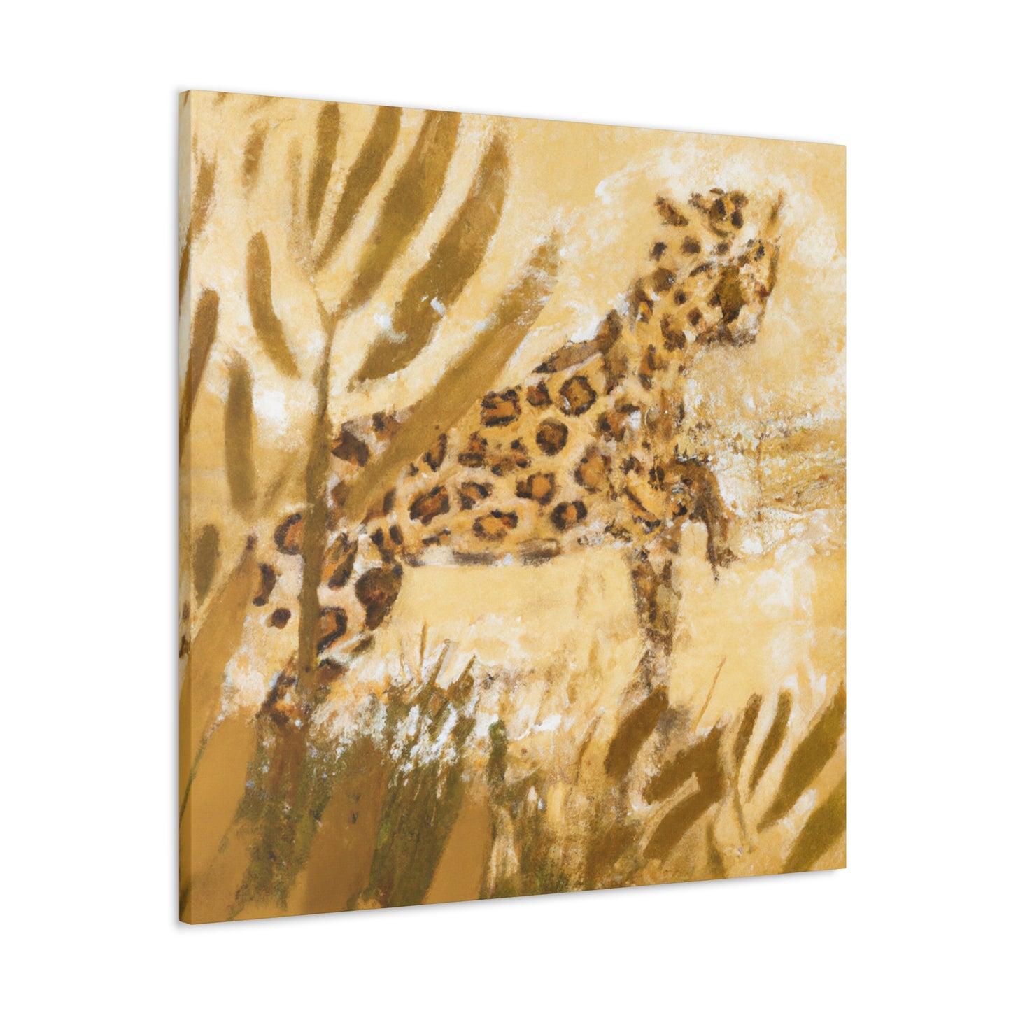 Leopard In Expressionism - Canvas