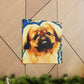 Pekingese Poised Elegance - Canvas