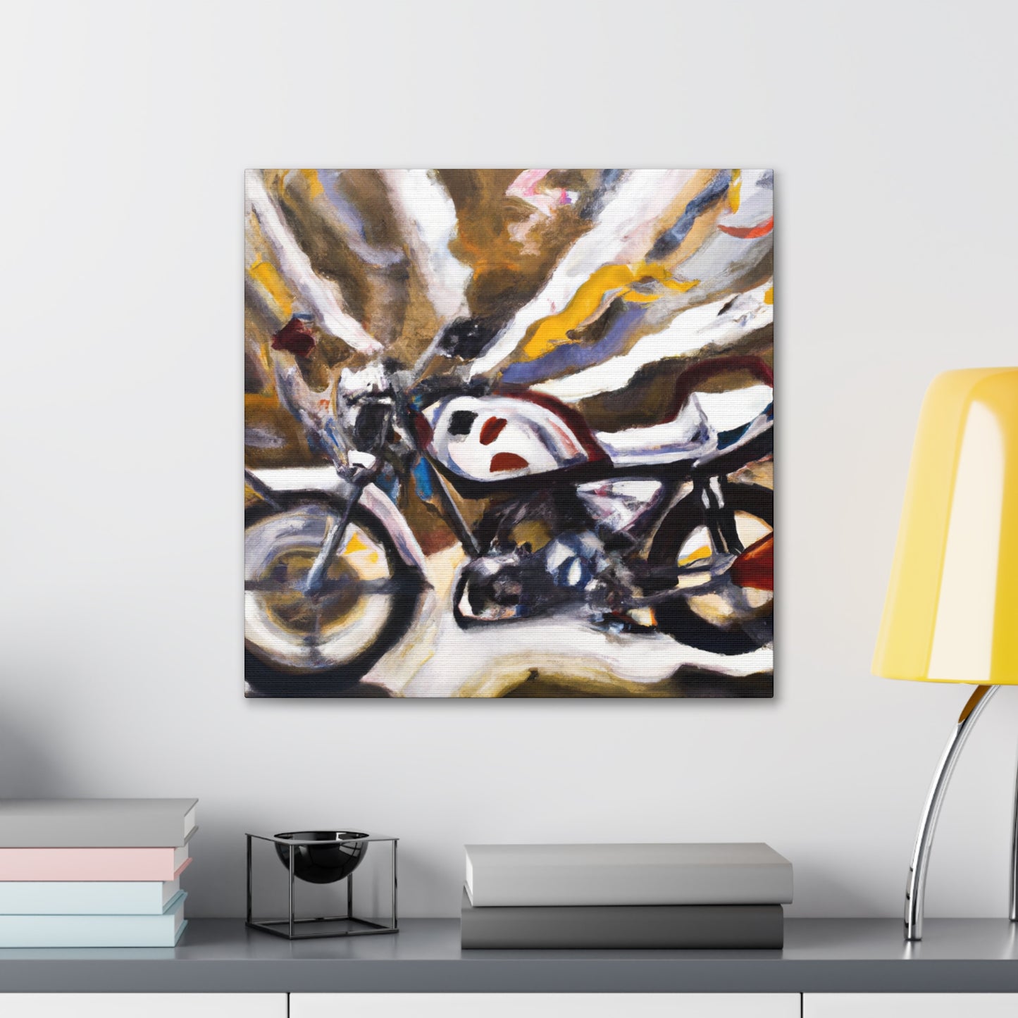 "Riding into Rococo Style" - Canvas