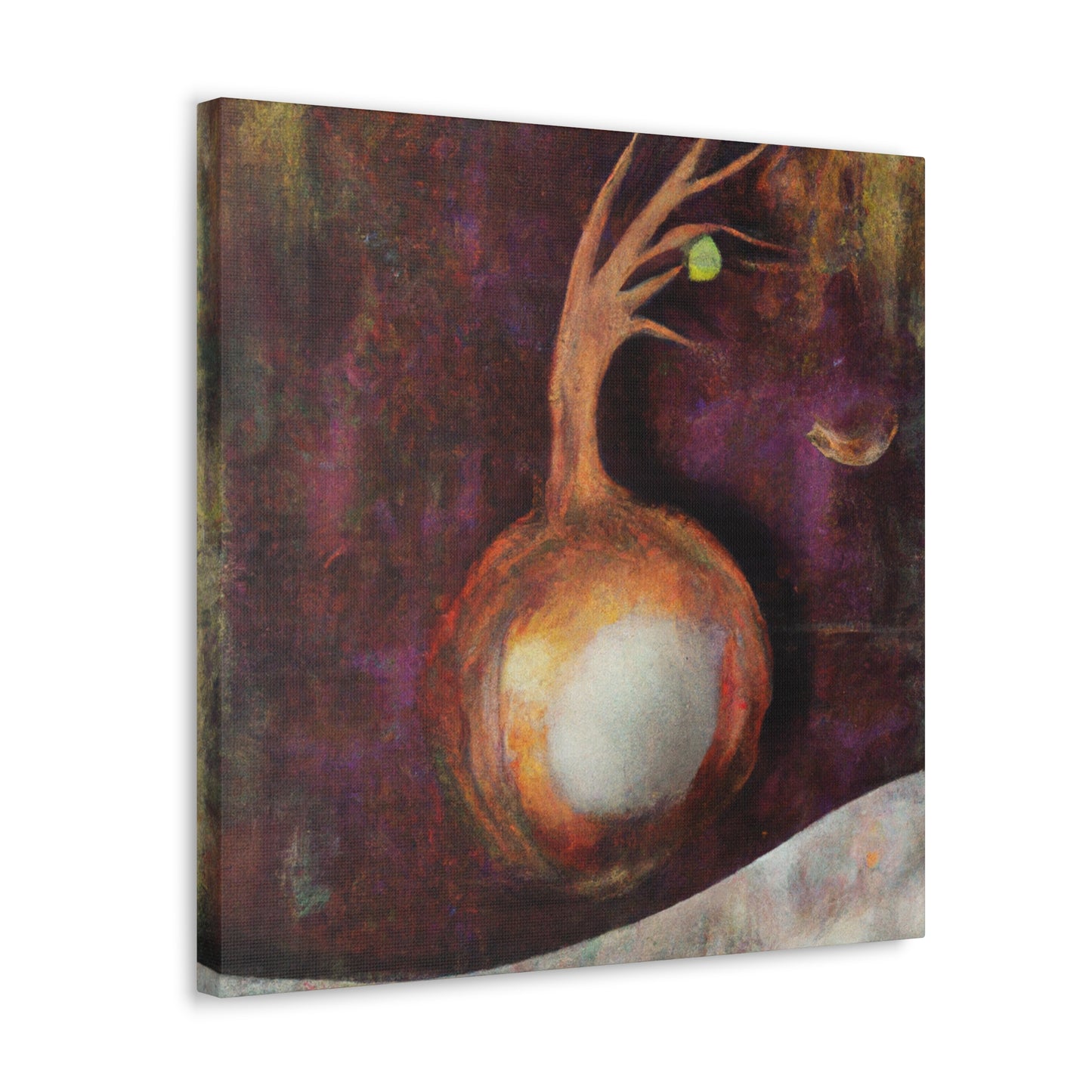 Onion Through Surrealism - Canvas