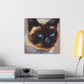 Siamese in Hyperrealism - Canvas