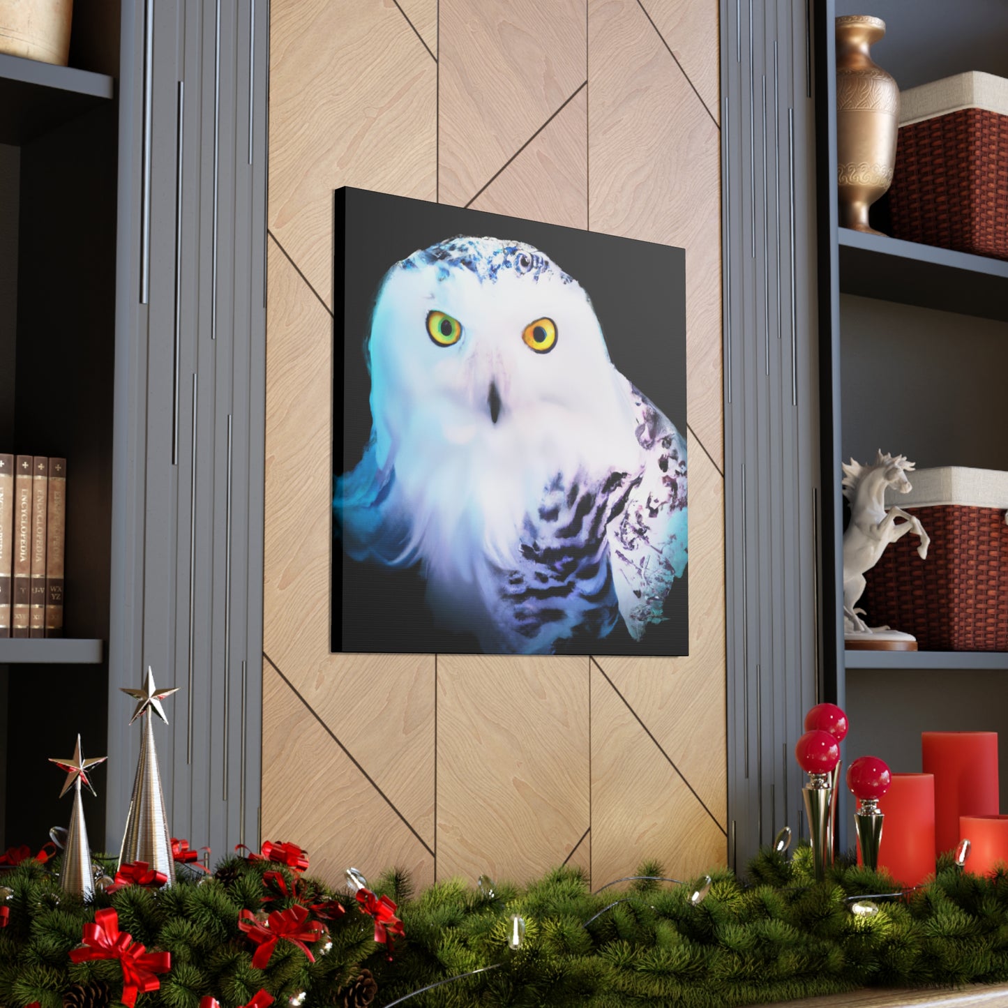 Snowy Owl Majesty - Canvas