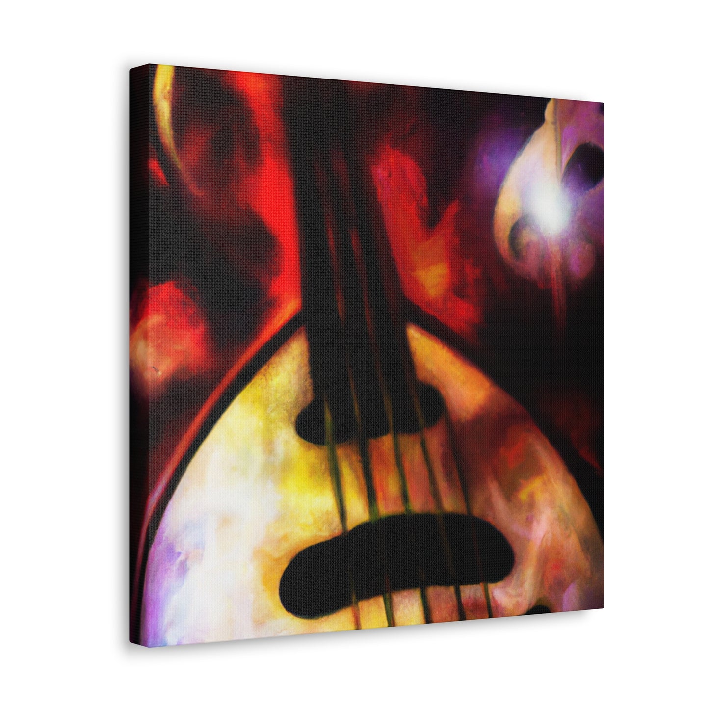 "Mandolin's Timeless Melody" - Canvas