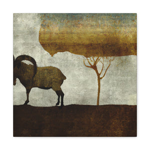 Ibex: Alpine Majesty - Canvas