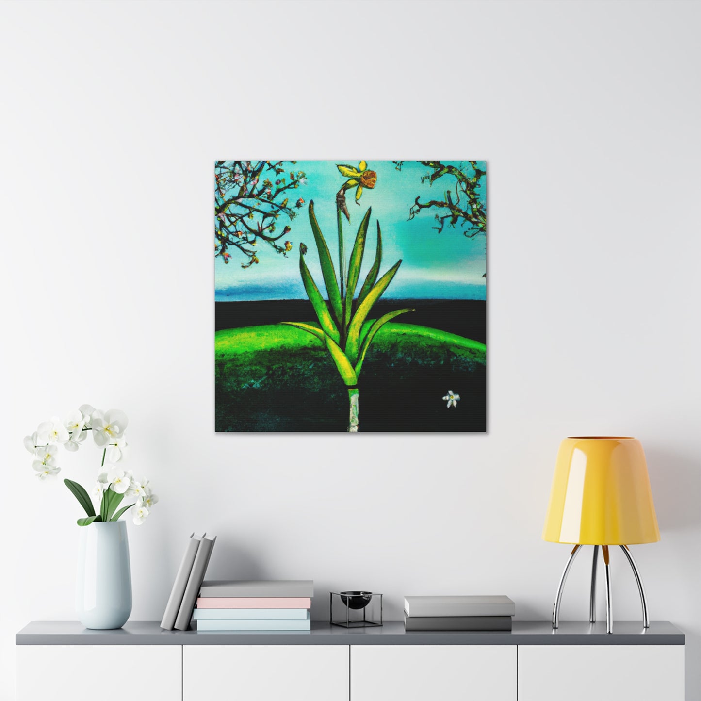 "Daffodils in Dreamland" - Canvas