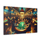 "Poker Passion Unveiled" - Canvas