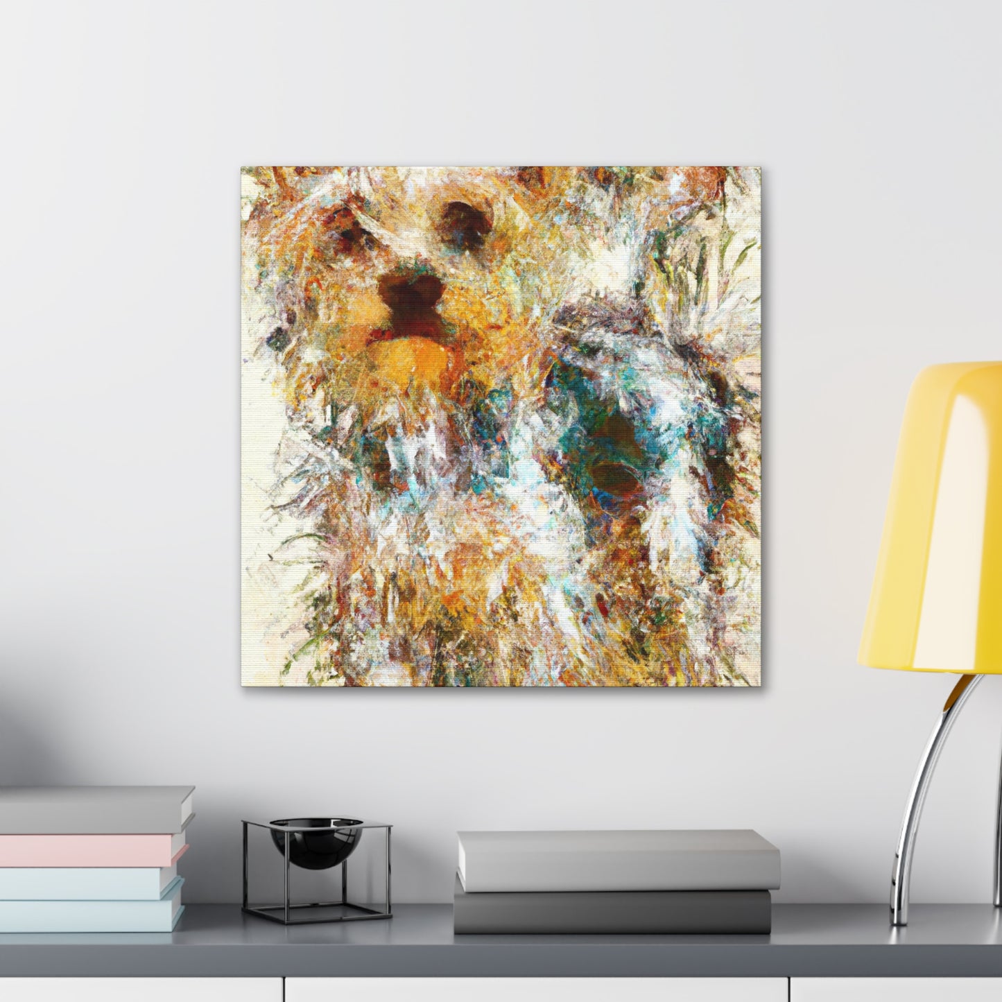 Yorkshire Terrier Expressionism - Canvas