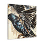 "European Starling Freedom" - Canvas