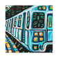 Subway Train Vizionary - Canvas