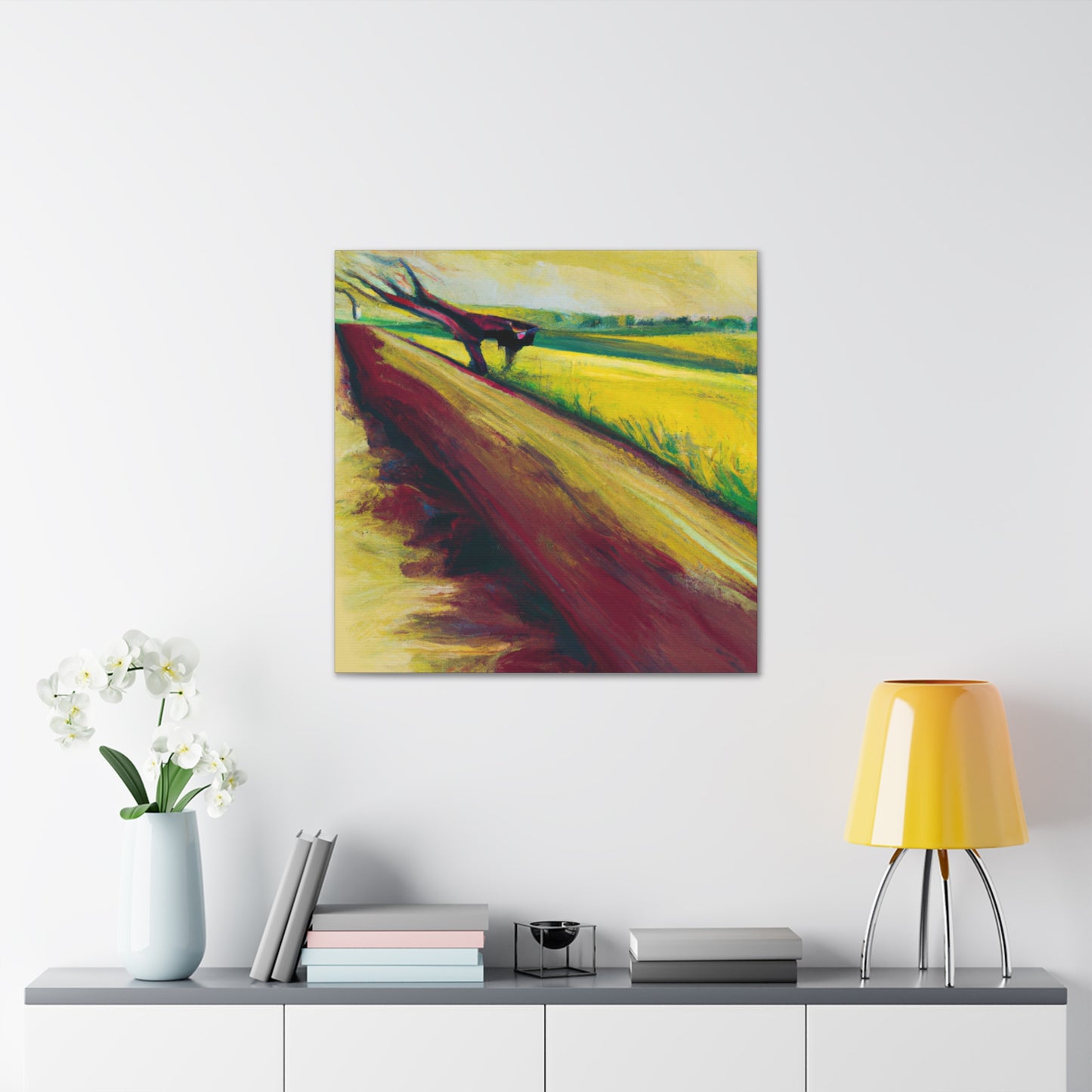 Country Road Dreamscape - Canvas