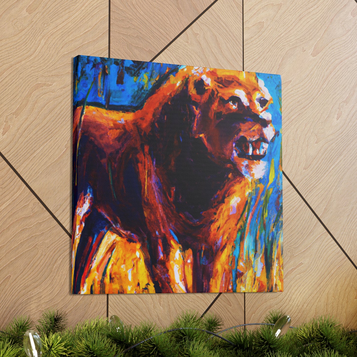 "Lion of Expressionism" - Canvas