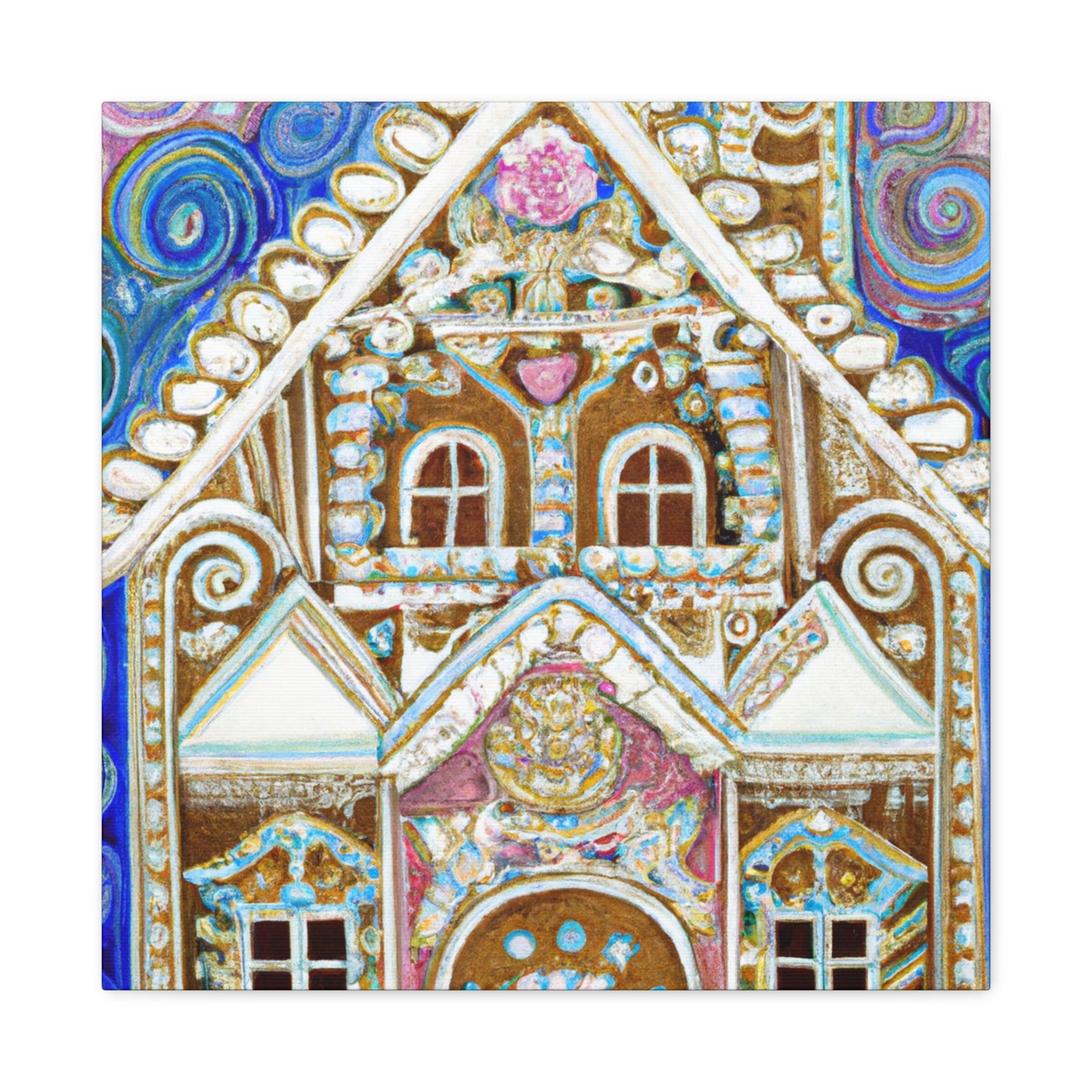 "Gingerbread House Ariadne" - Canvas