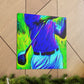 Golfing in Technicolor - Canvas