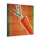 "Carrot in Art Deco" - Canvas