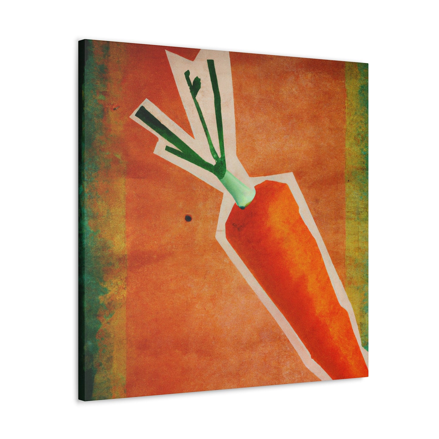 "Carrot in Art Deco" - Canvas