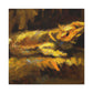 Bearded Dragon Impressionism - Canvas