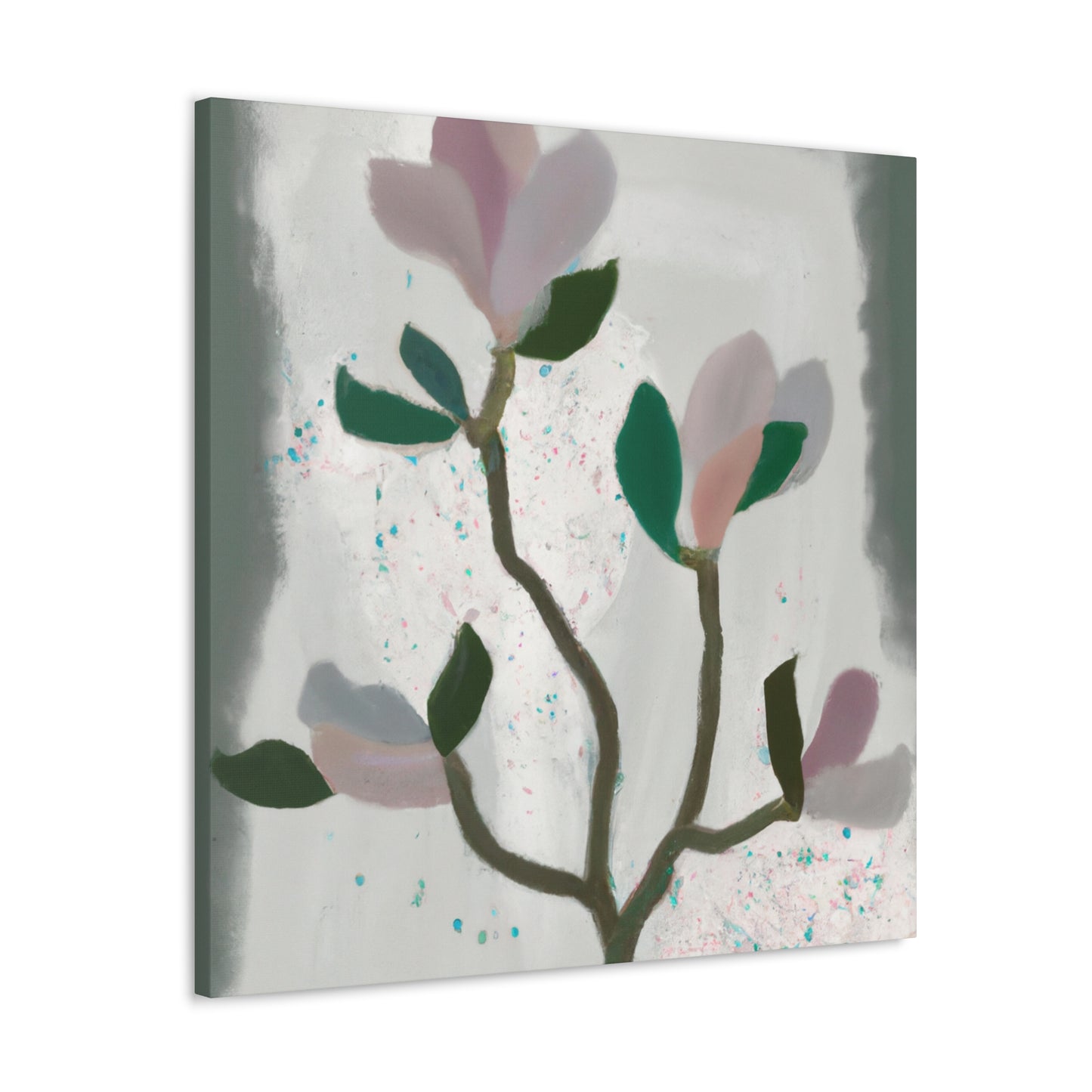 "Magnolia's Lush Canopy" - Canvas