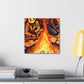 Campfire by Candlelight - Canvas