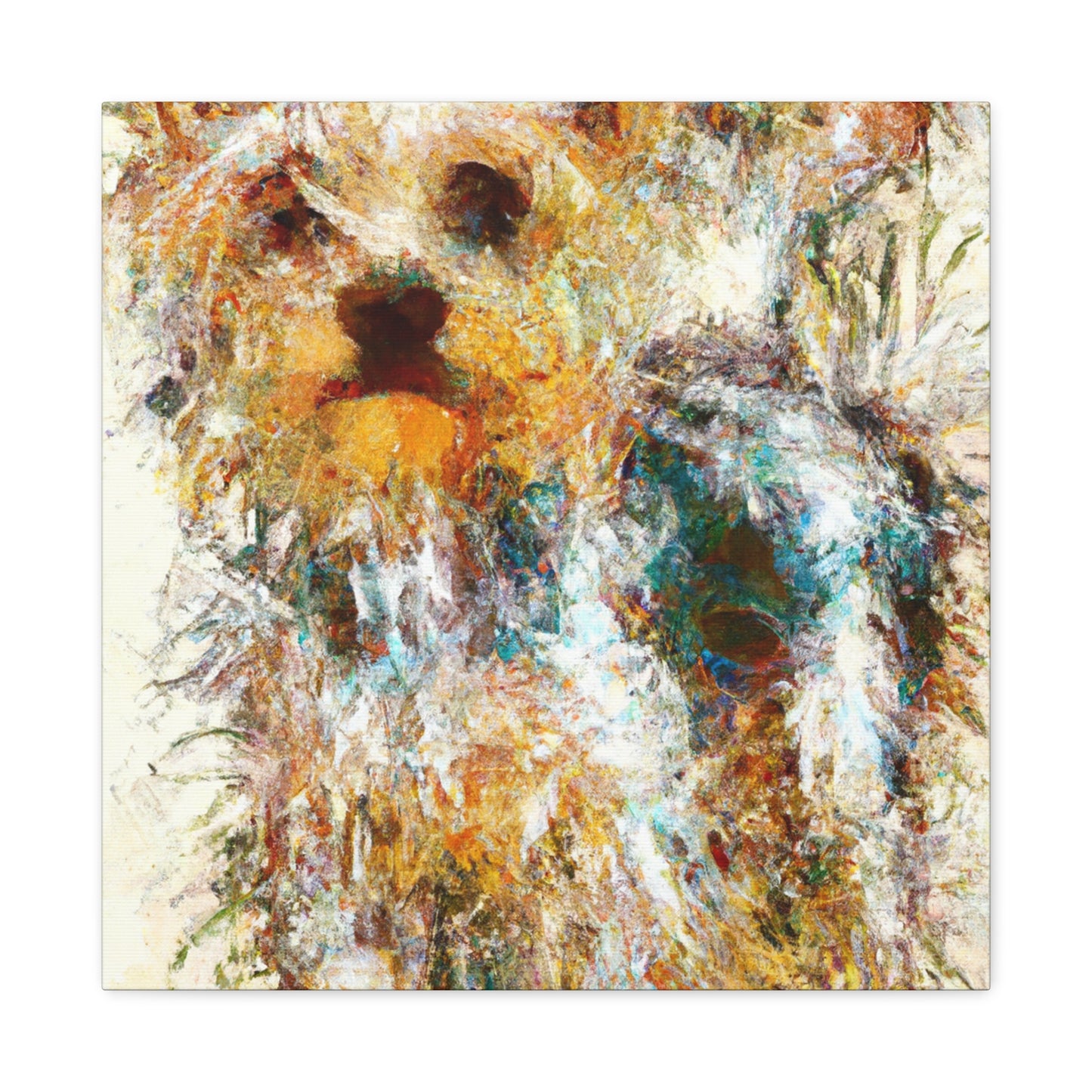 Yorkshire Terrier Expressionism - Canvas