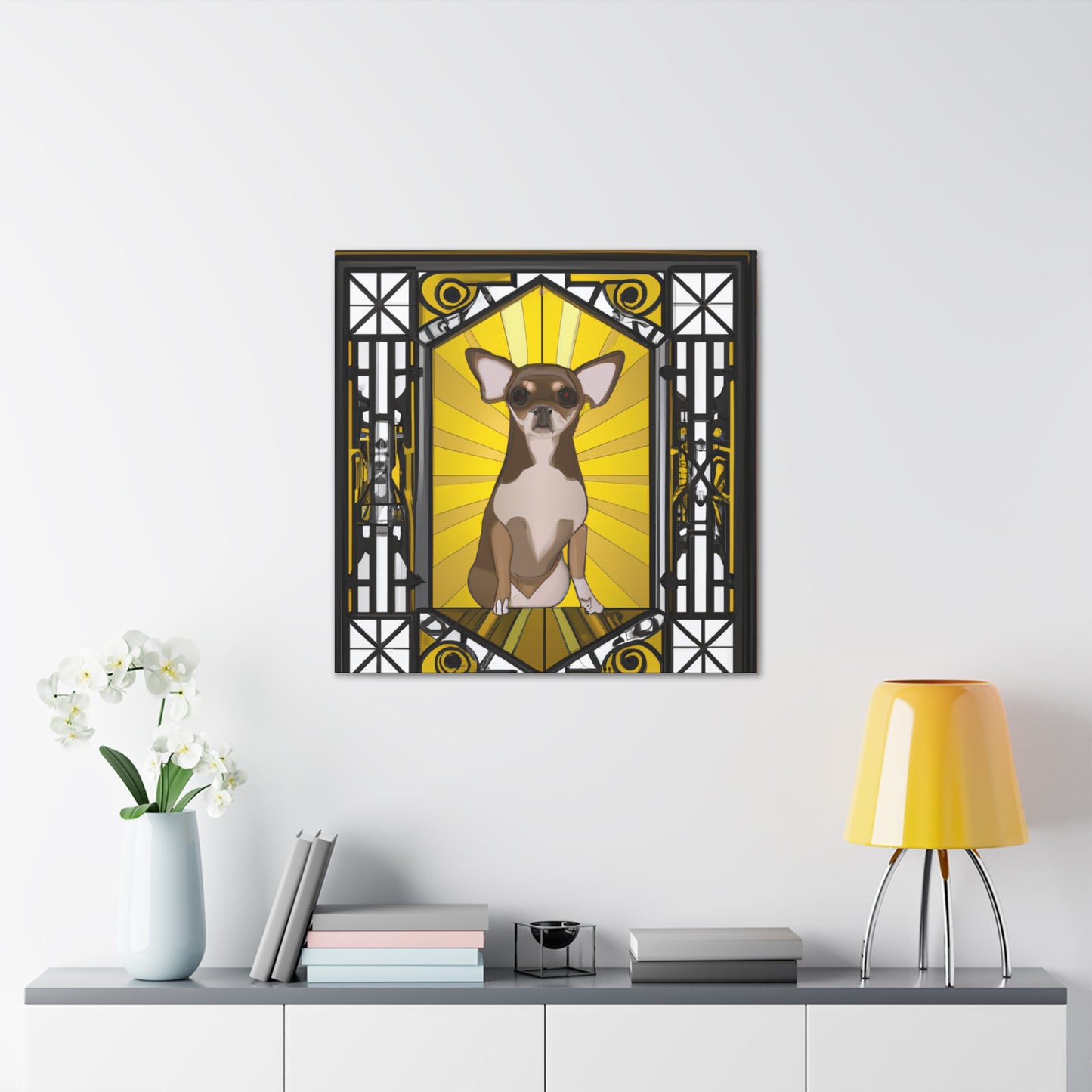 Radiating Chihuahua Splendor - Canvas