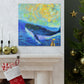 Whale in Impressionism - Canvas