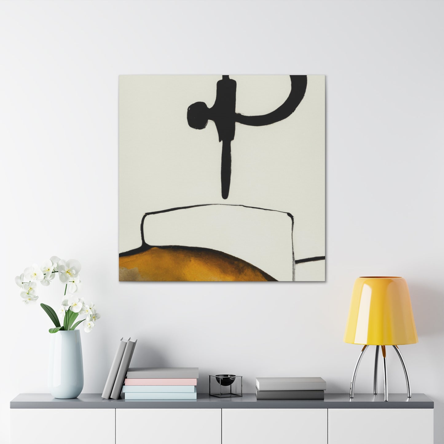 "The Bar Tap Minimalism" - Canvas