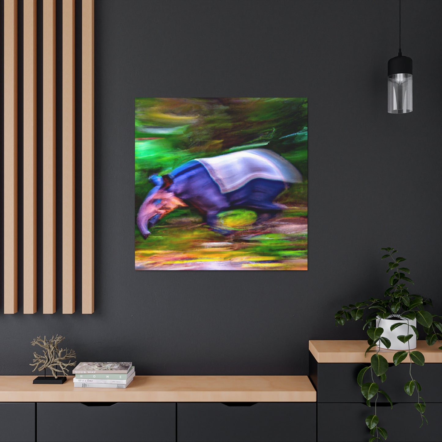 "Tapir In Summer Dream." - Canvas