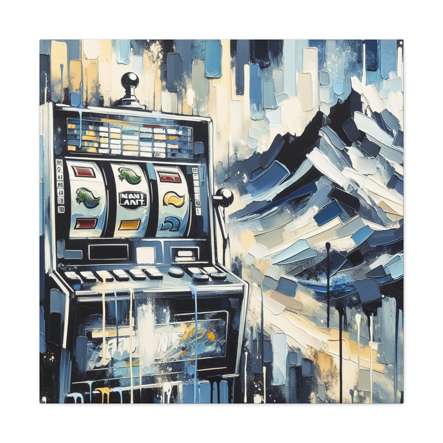 Serene Gamblers' Delight - Canvas