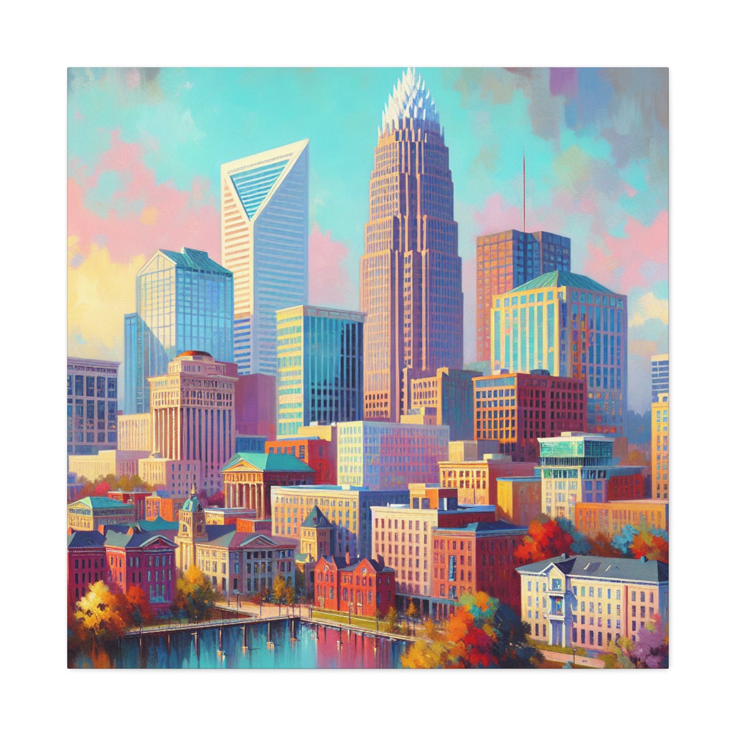 "City of Timeless Elegance" - Canvas