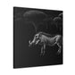 "Warthog In Art Deco" - Canvas