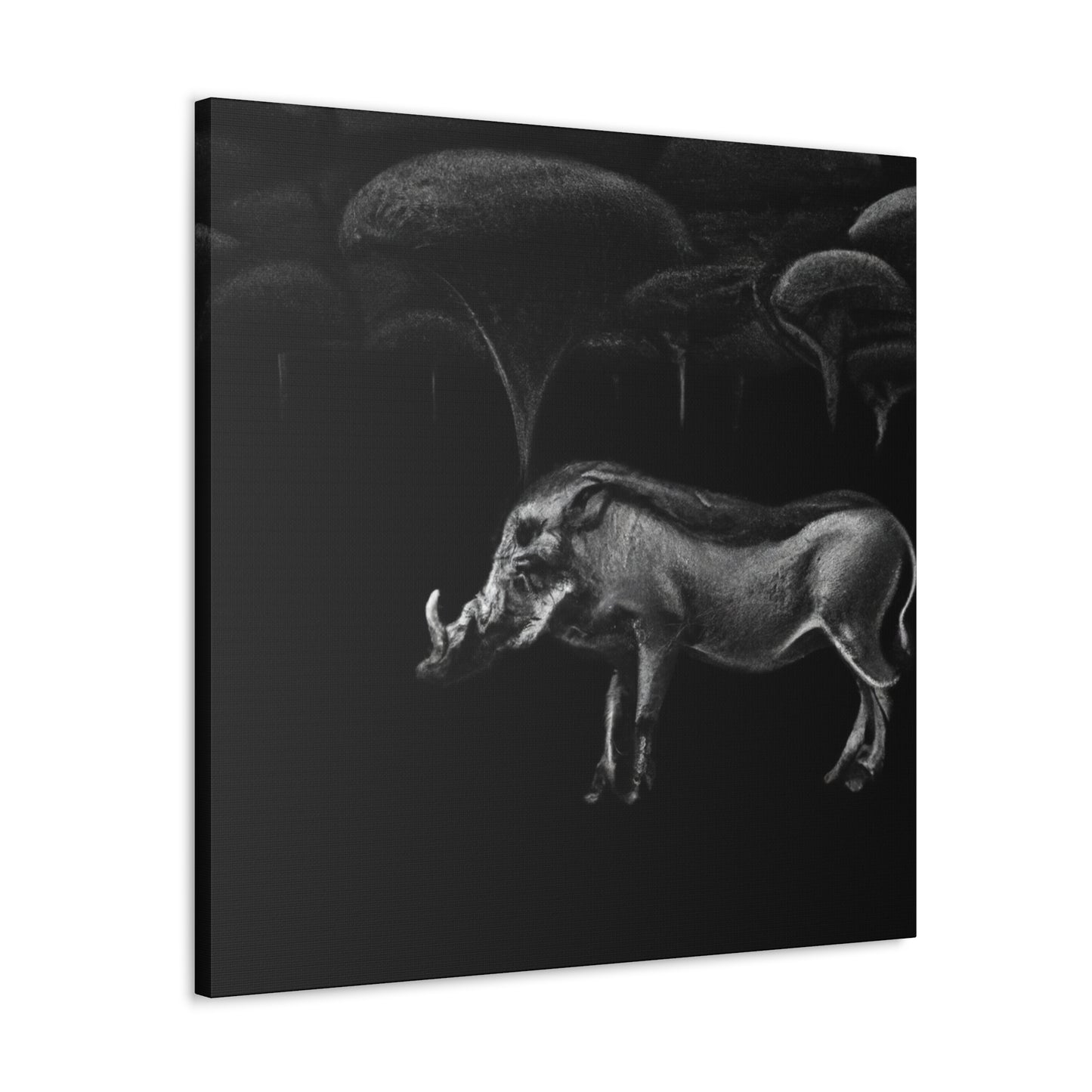 "Warthog In Art Deco" - Canvas