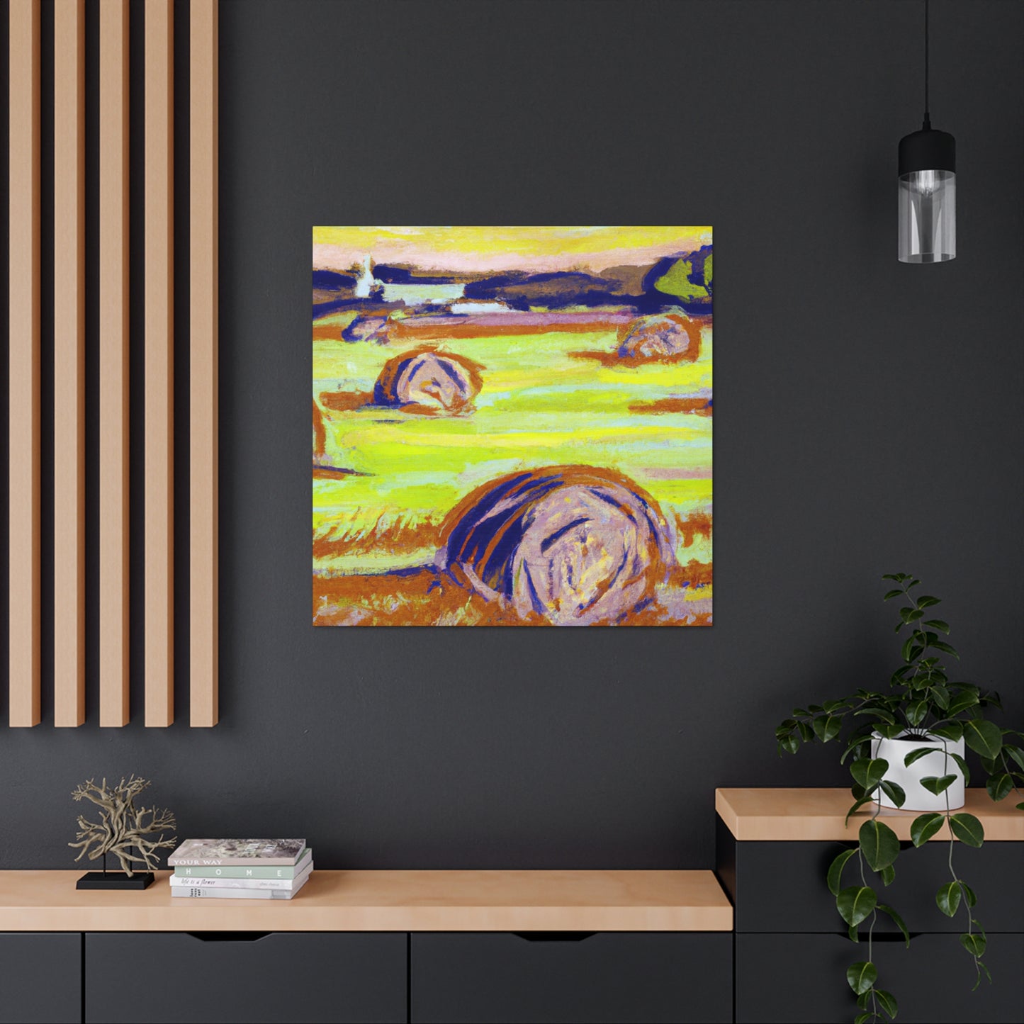 "Hay Field Reverie" - Canvas