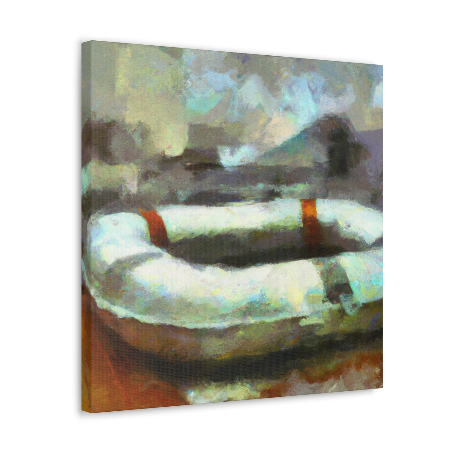 "Life Raft Saved Us" - Canvas