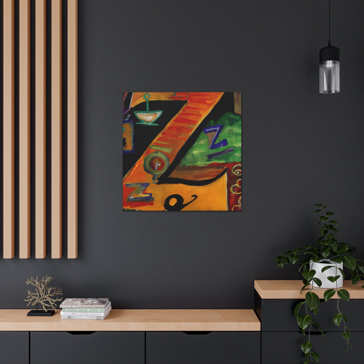 "Z's Surreal Slumber" - Canvas