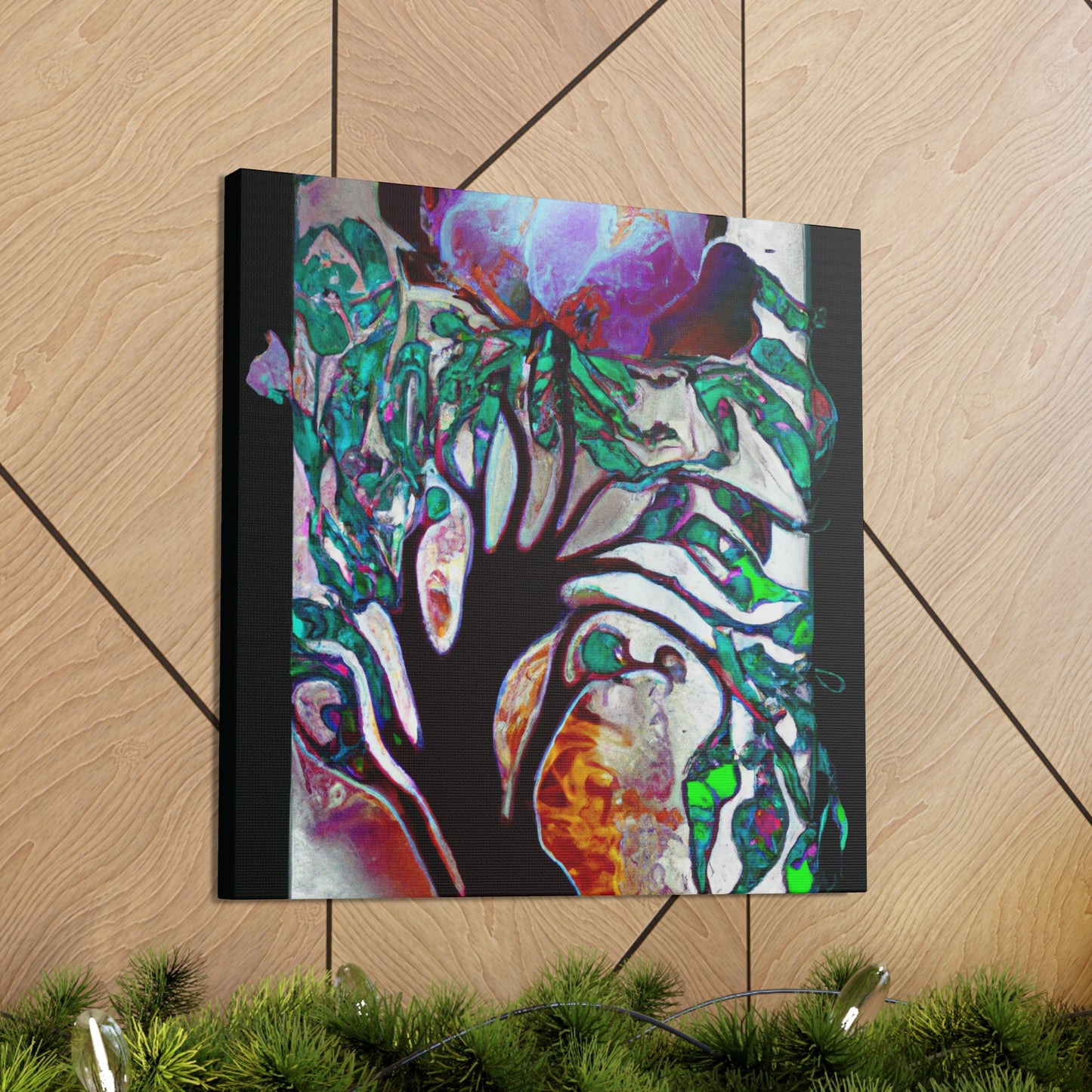 "Peony of Visual Delight" - Canvas