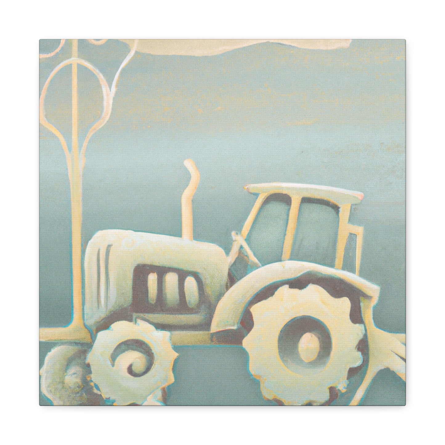 "Tractor of Industry" - Canvas