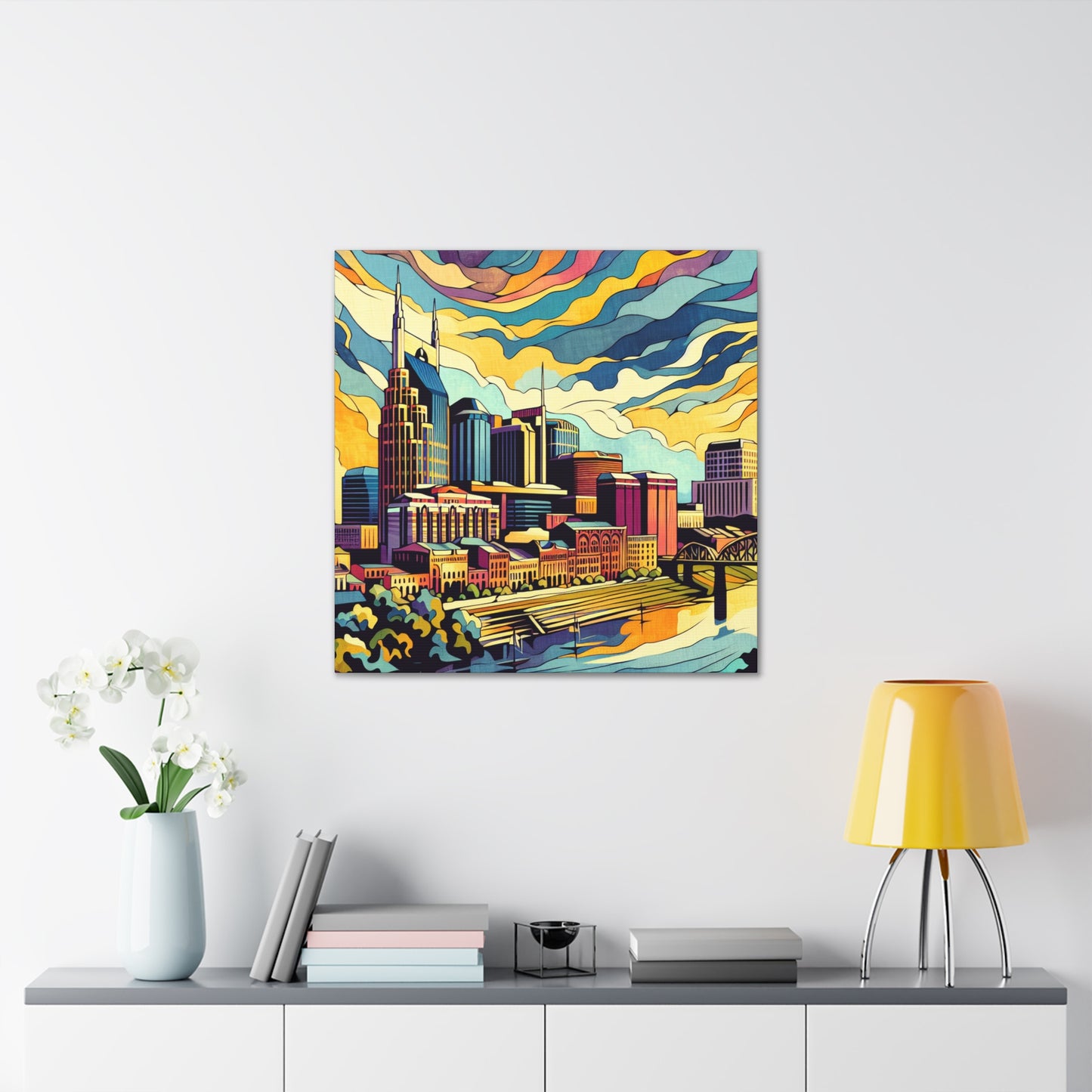 "Enchanting Nashville Reverie" - Canvas