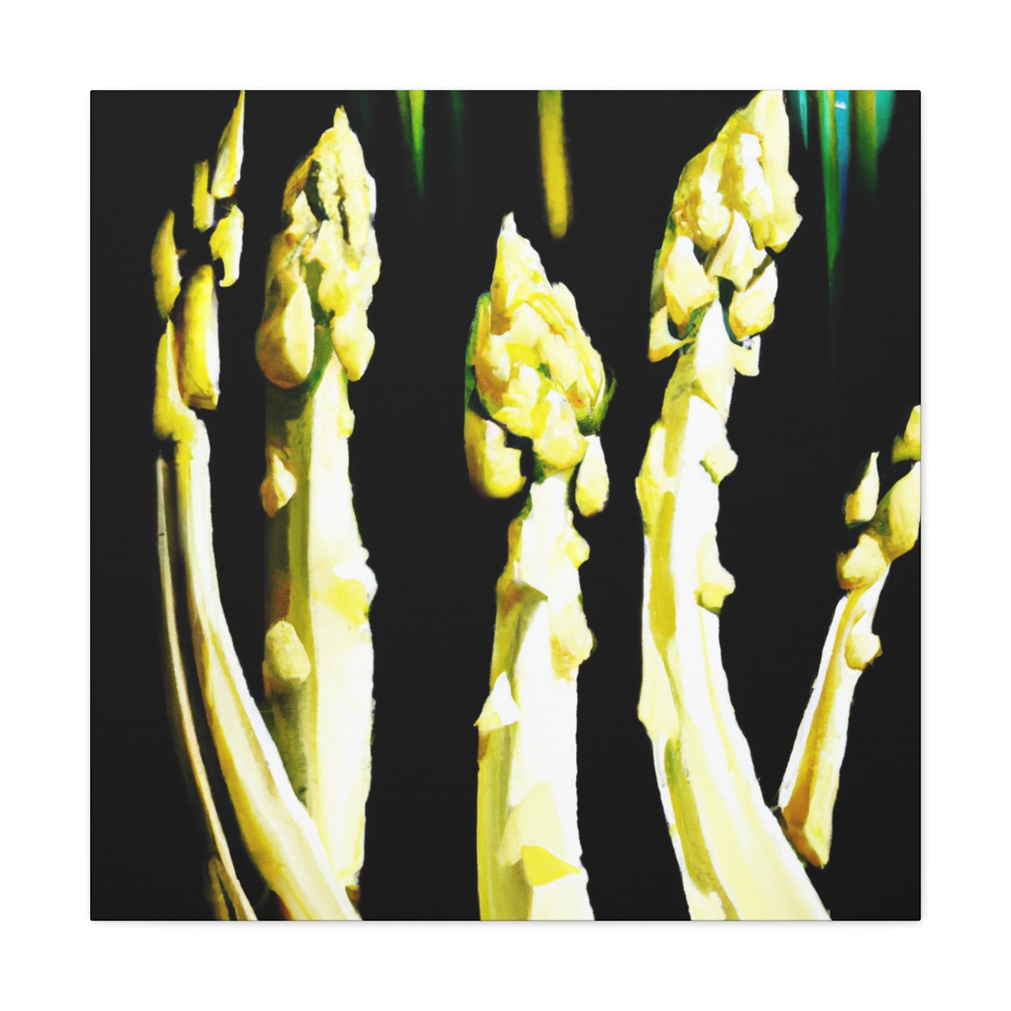 Asparagus in Neoclassicism - Canvas