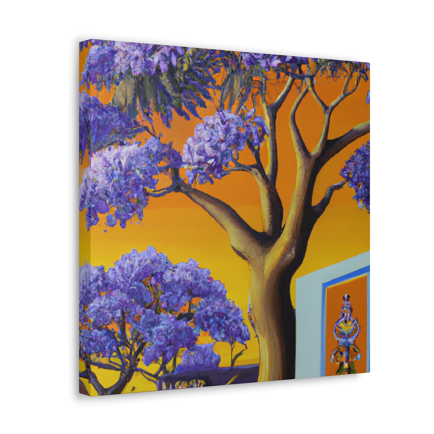 "Purple Jacaranda Bloom" - Canvas