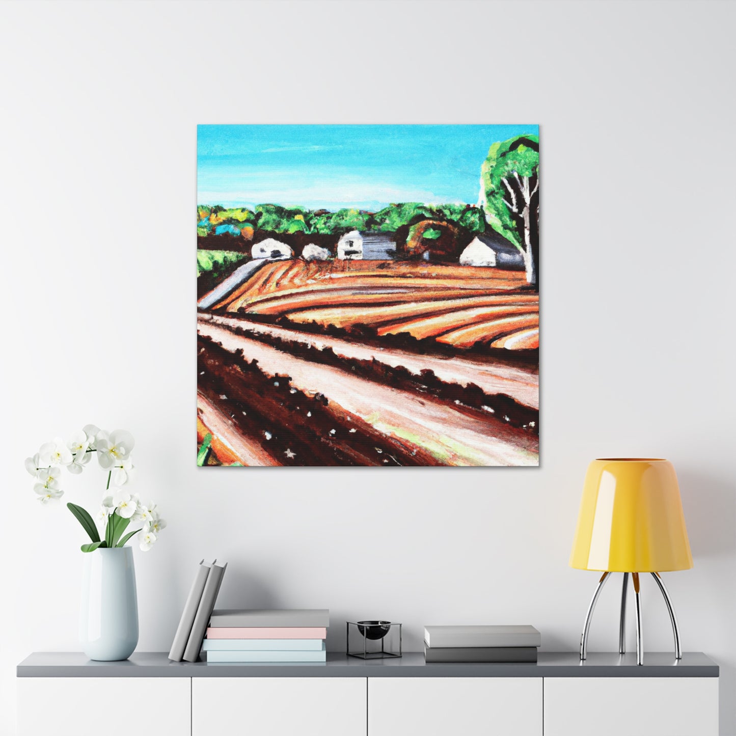 Country Road Pop Art - Canvas