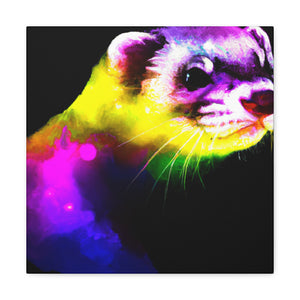 Ferret in the Wilderness - Canvas