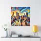 Peachtree Ascending Skyscrapers - Canvas