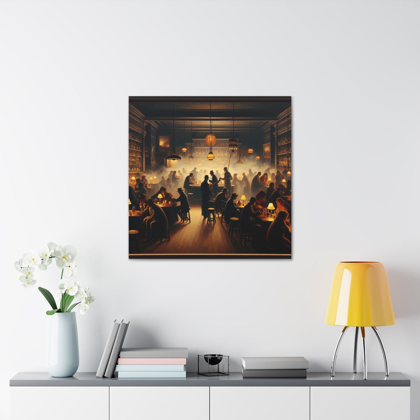 "Mystic Tavern Revelry" - Canvas